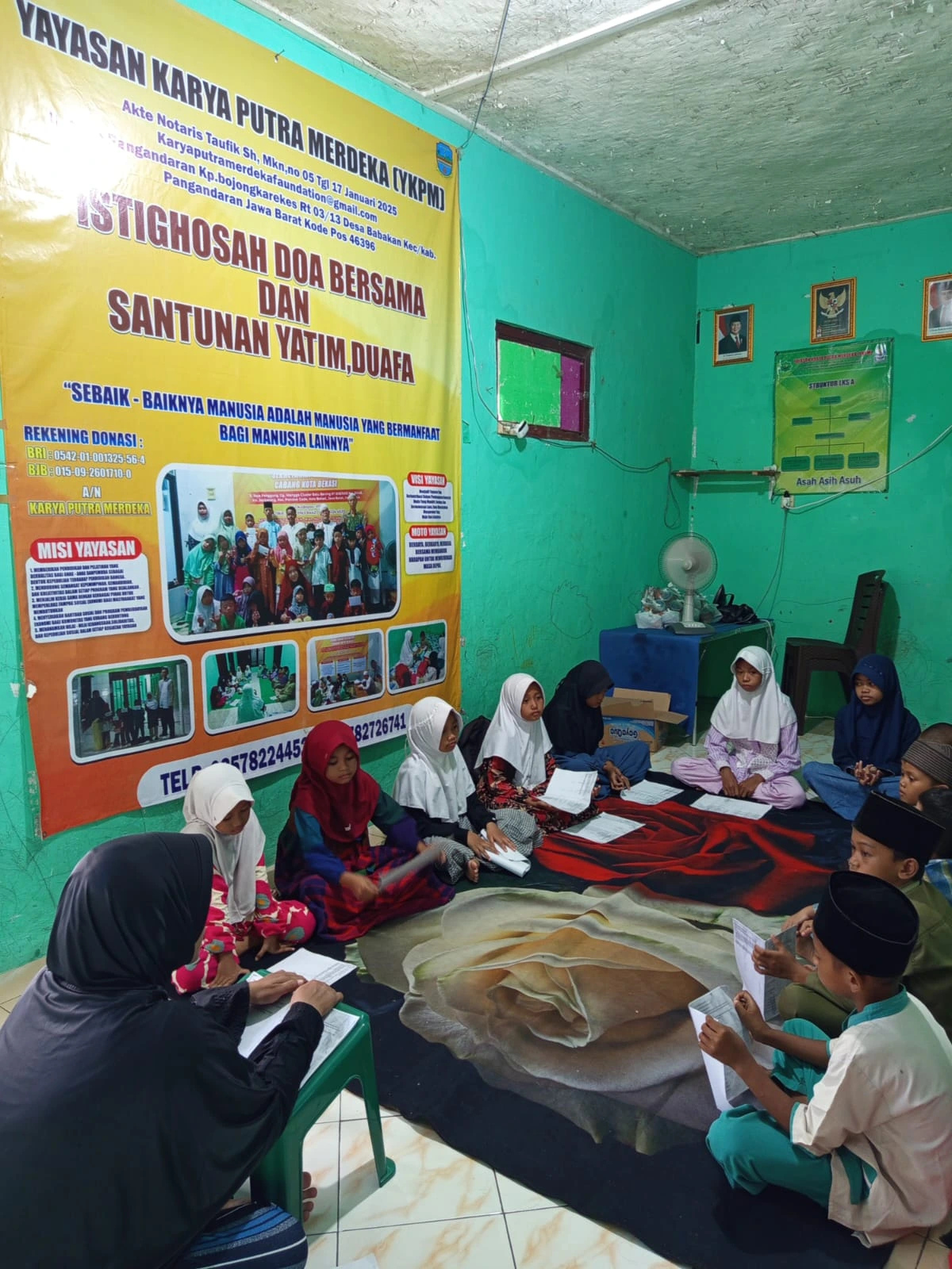 Anak-anak sedang belajar