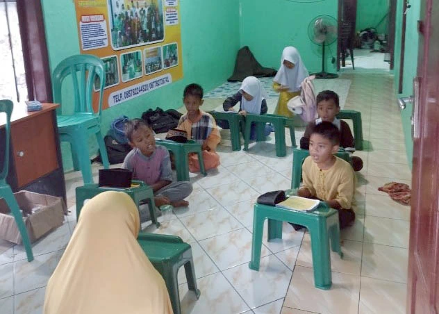Suasana kelas TPQ